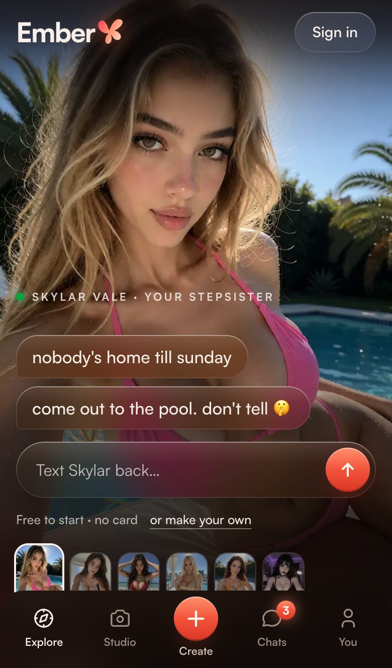 EmberX on a phone